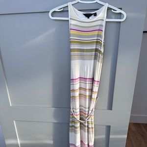 Ted Baker High Neck Long Dress Size 2 (uk sizing)